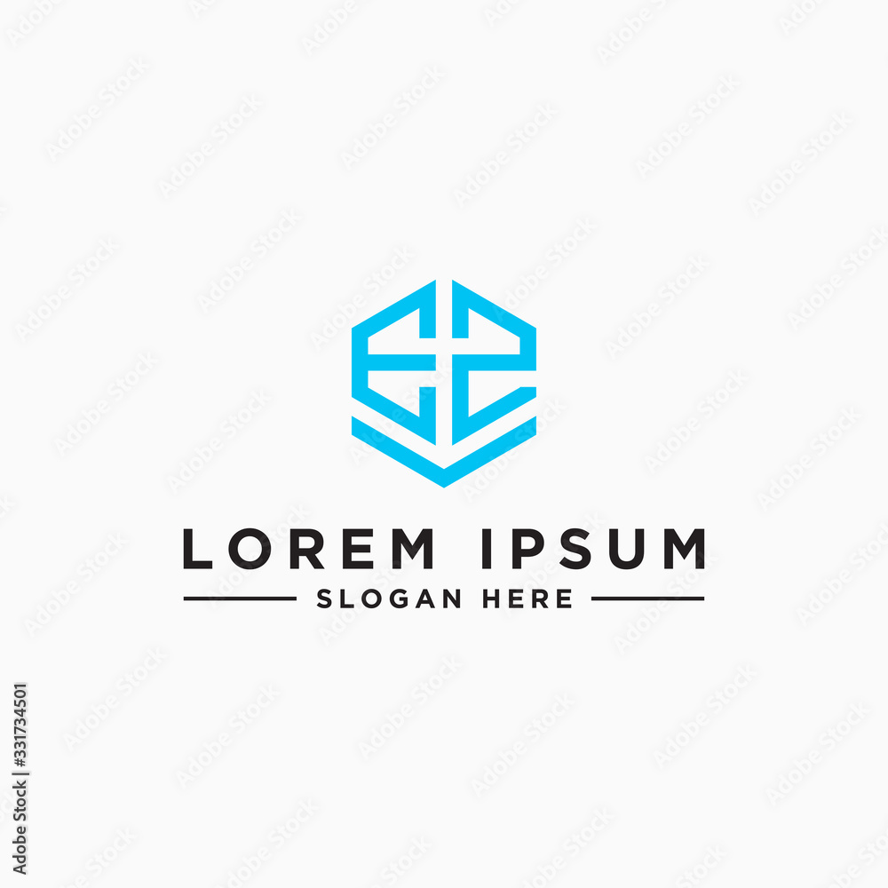 Inspiring logo design Set, for companies from the initial letters of the EZ logo icon. -Vectors Inspiring logo design Set, for companies from the initial letters of the EZ logo icon. -Vectors