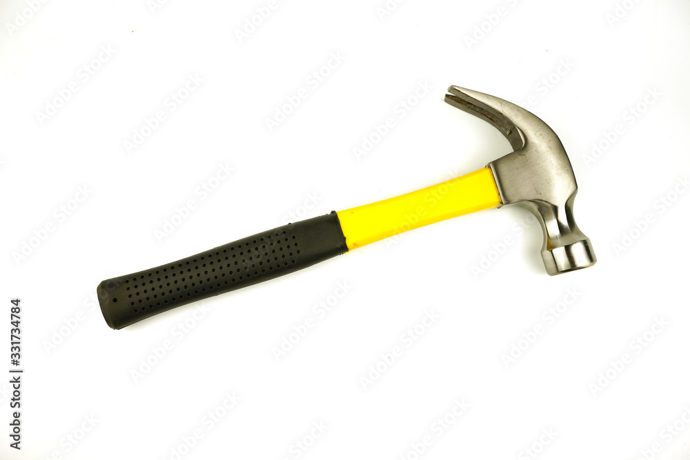 Nail hammer Isolated on white background. Nail hammer Isolated on white background.