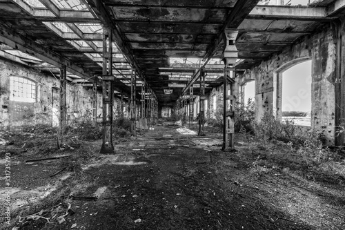 An abandoned sugar mill somewhere in Italy