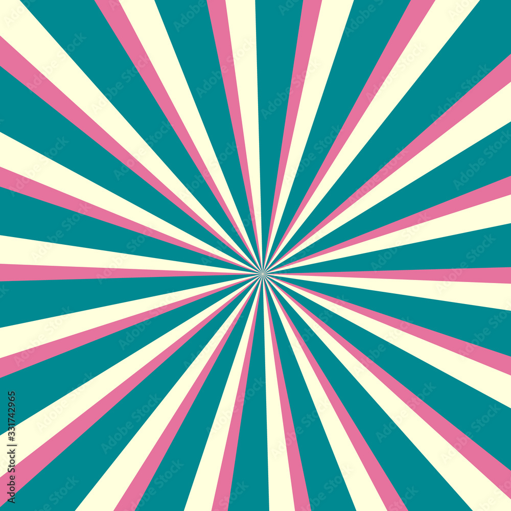 Fototapeta premium Retro vintage background. Circus placard. Vector illustration