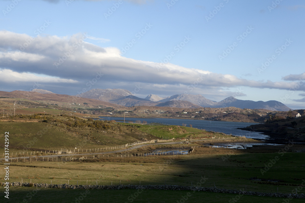 Fototapeta premium Clifden sky loop road