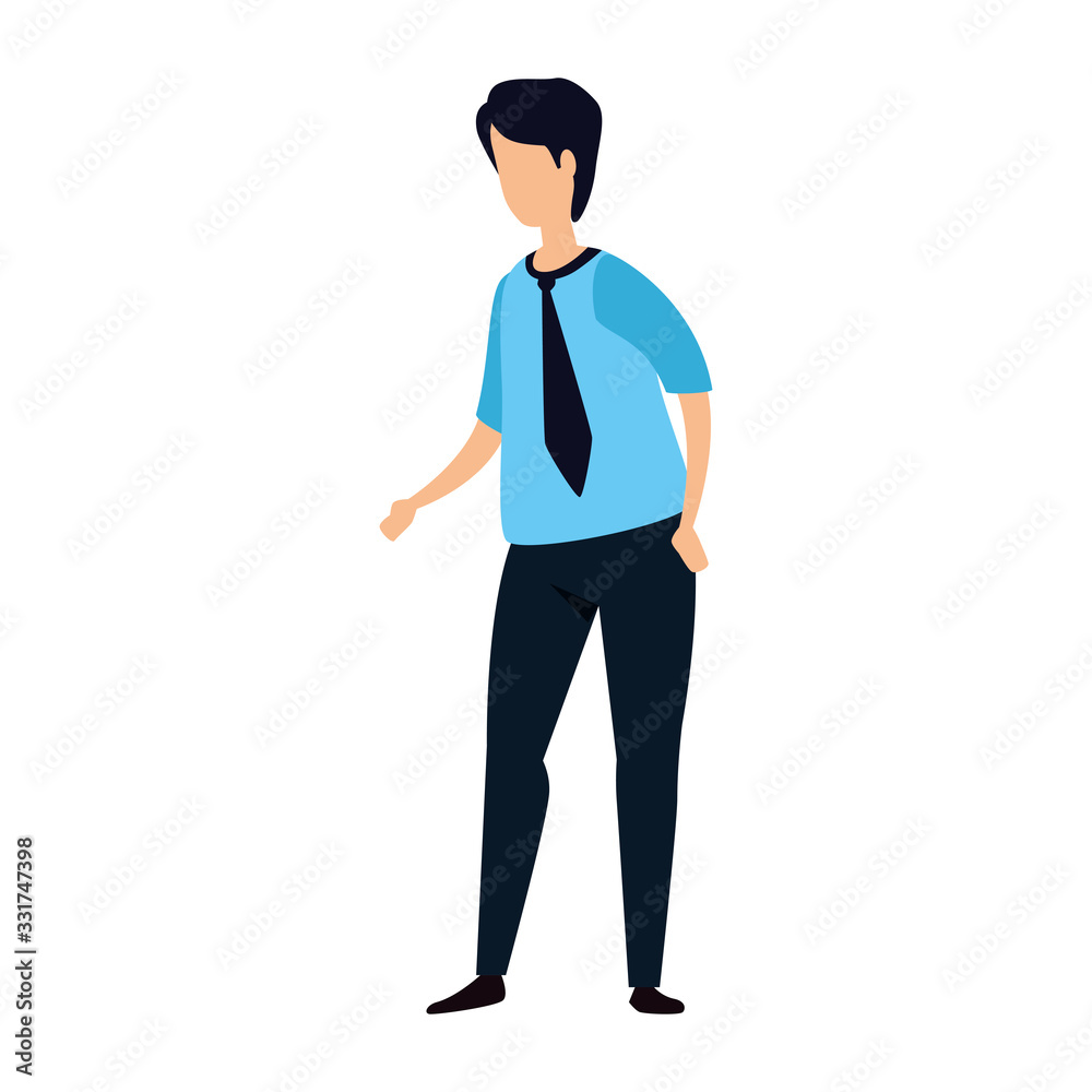 young man avatar character icon vector illustration design young man avatar character icon vector illustration design