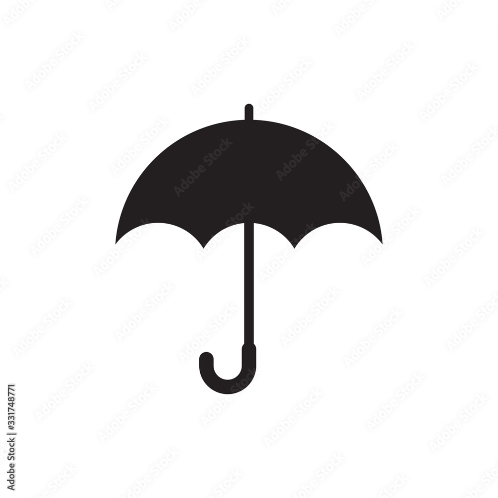 umbrella vector icon, umbrella icon in trendy flat style umbrella vector icon, umbrella icon in trendy flat style
