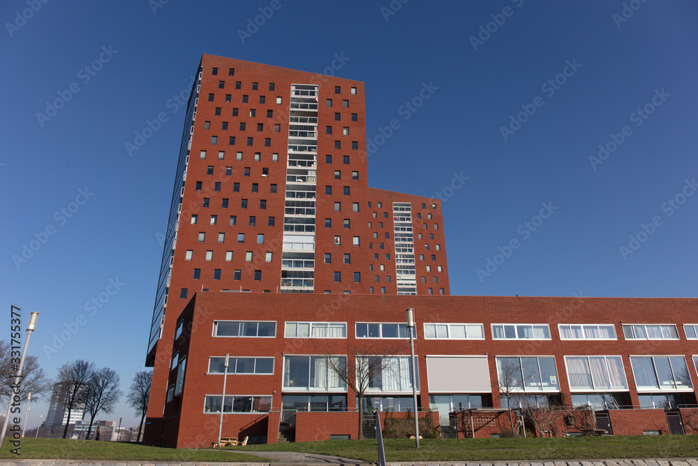 Obraz premium Rotterdam netherlands cityscape