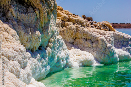 Dead Sea Jordan the lowest place on Earth 