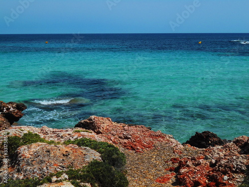 Paradisíaca cala en España