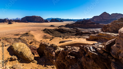 Wadi Rum,Jordan Tourist Reserve © chris