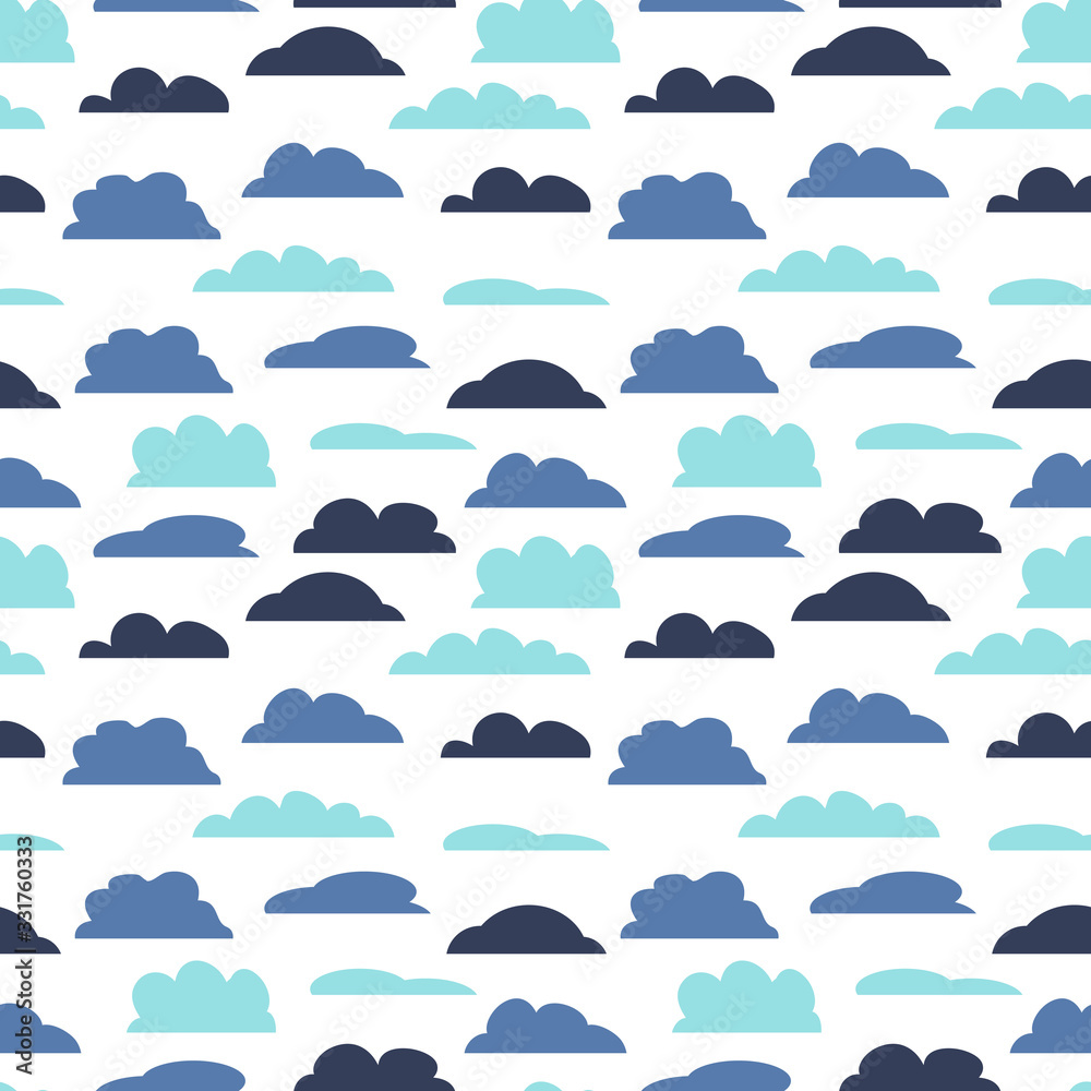 Seamless clouds pattern Seamless clouds pattern