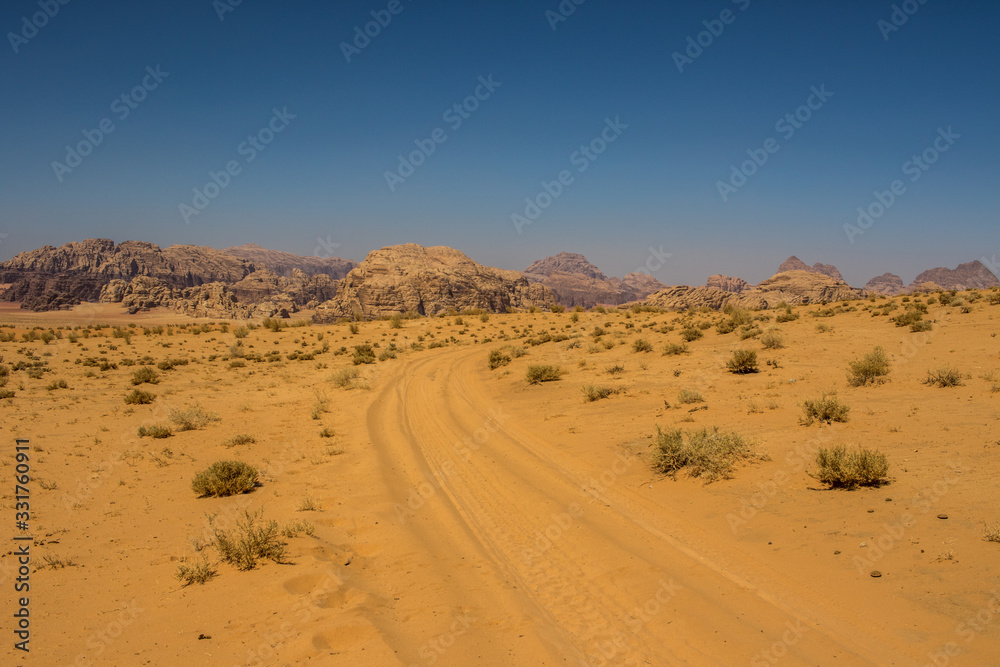 Wadi Rum,Jordan Tourist Reserve 
