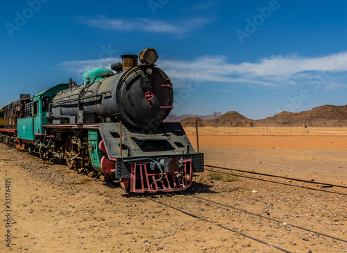 Wadi Rum Tourist Train Jordan 