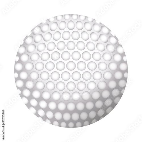 golf ball equipment sport icon