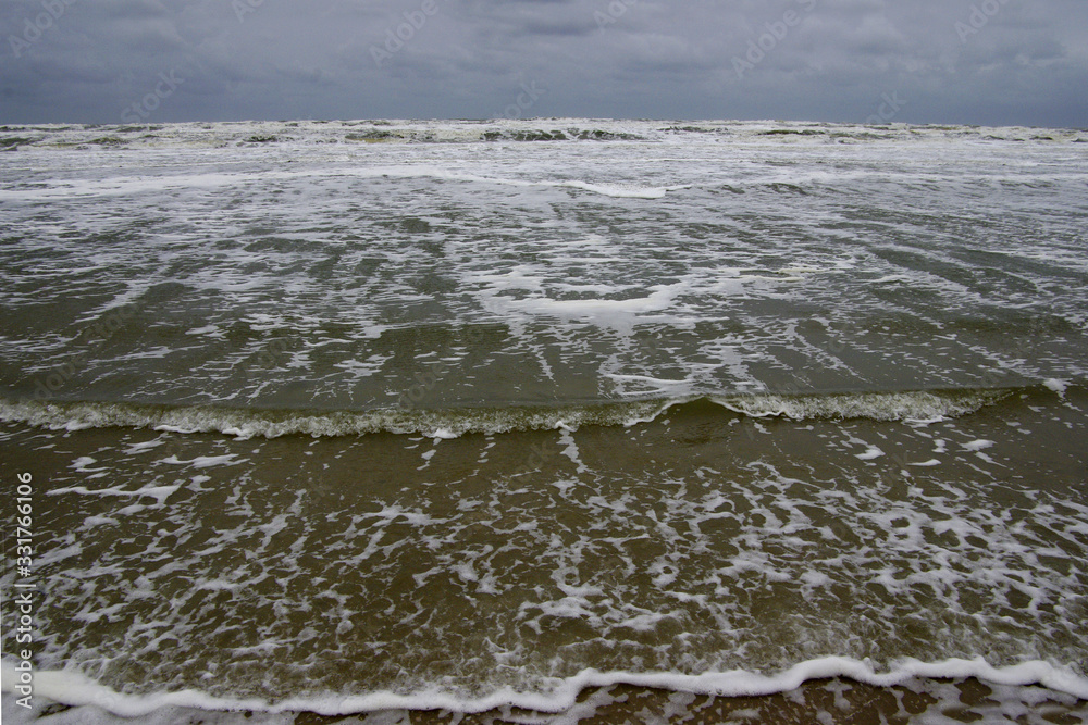 Strand, Dünen, Himmel, See, Meer, 