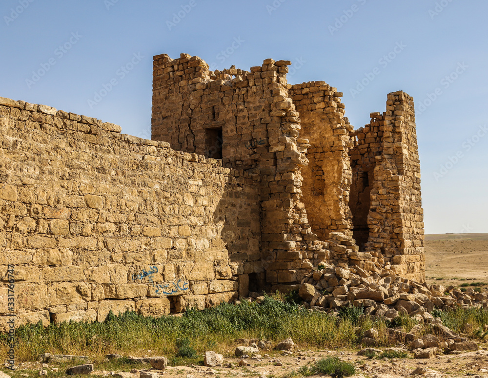 Jordan Roman  Tourist location, Castle Bashir 