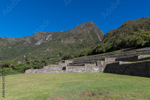 Wallpaper Mural A view of Machu Pichu ruins, Peru Torontodigital.ca