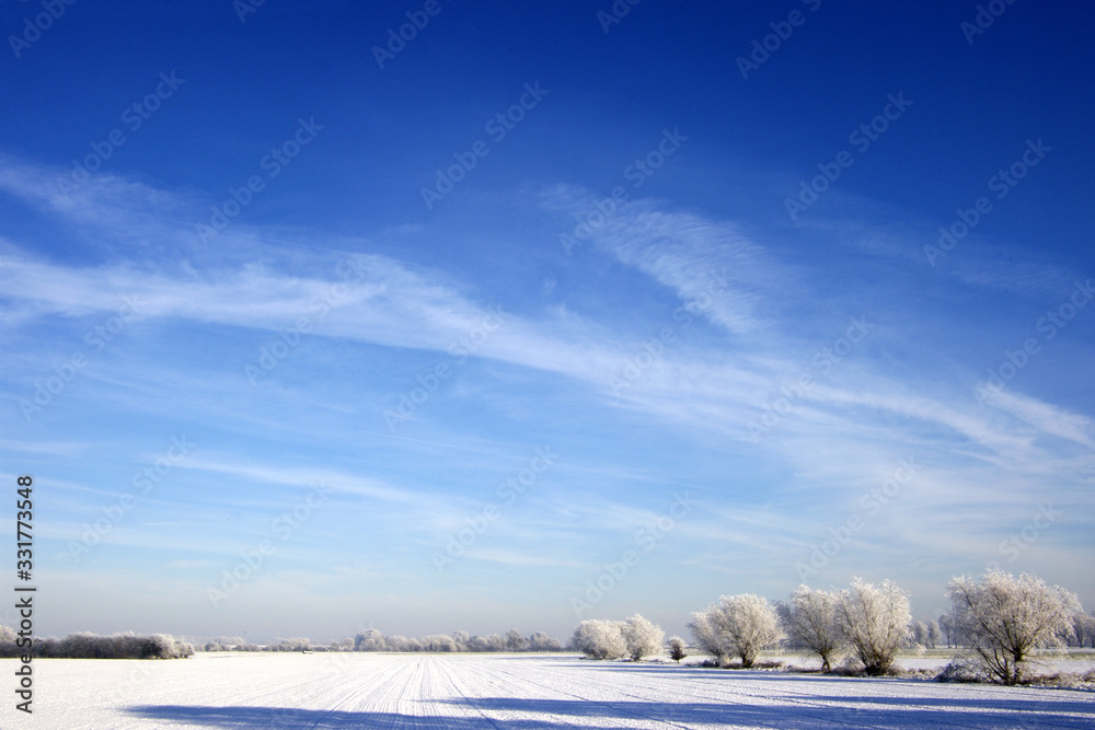 Winterlandschaft, Schnee, Frost, Landschaft, Himmel, Winterlandschaft, Schnee, Frost, Landschaft, Himmel,