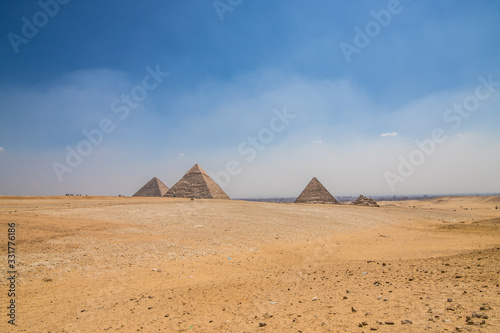 Panorámica de las pirámides