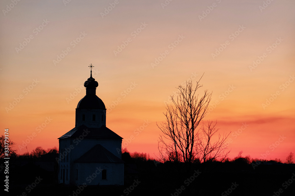 Sunset in Suzdal Russia