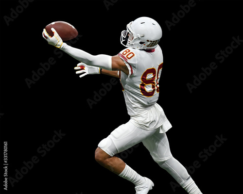 Great action photos of football players making amazing plays during a football game