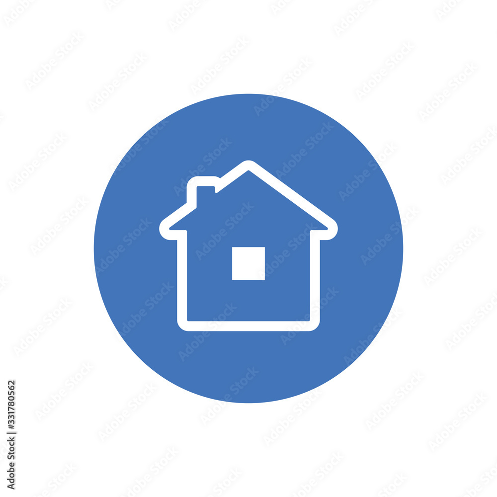 Stay at home vector icon. #Stayhome prevention campaign symbol. Stay at home vector icon. #Stayhome prevention campaign symbol.