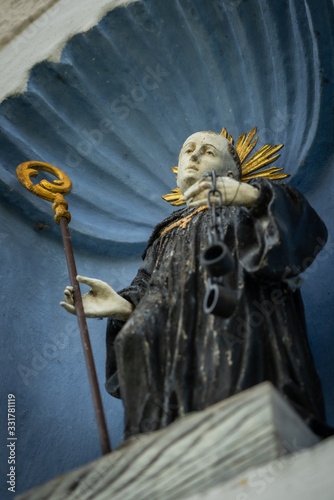 Statute of a saint photo