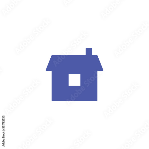 Stay at home vector icon. #Stayhome prevention campaign symbol.