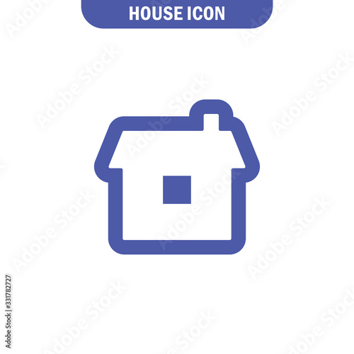 Stay at home vector icon. #Stayhome prevention campaign symbol.
