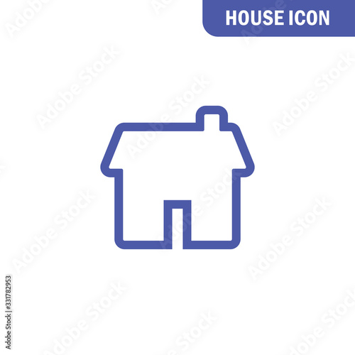 Stay at home vector icon. #Stayhome prevention campaign symbol.