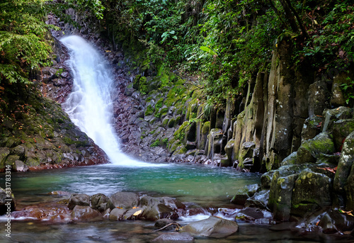 waterfall in forest