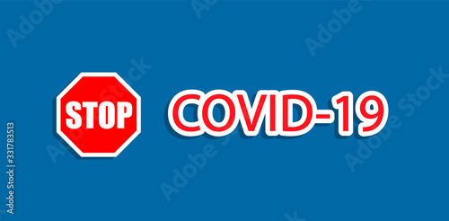 2019-nCoV Novel Corona virus concept. Covid-19 Respiratory Syndrome from Wuhan city. vector illustration