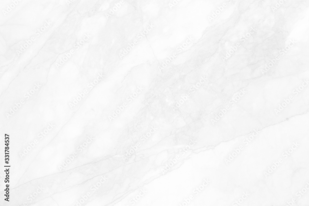 Obraz premium White marble texture abstract background pattern with high resolution.