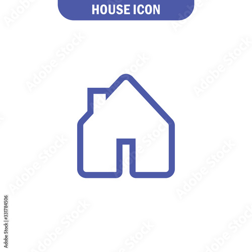 Stay at home vector icon. #Stayhome prevention campaign symbol.