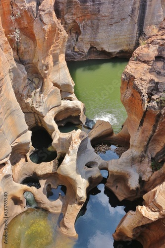 Bourke's Luck Potholes at South Africa