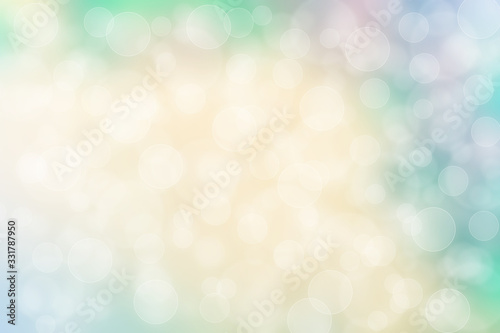 Abstract bokeh background. Christmas bokeh lights refocused blurred background