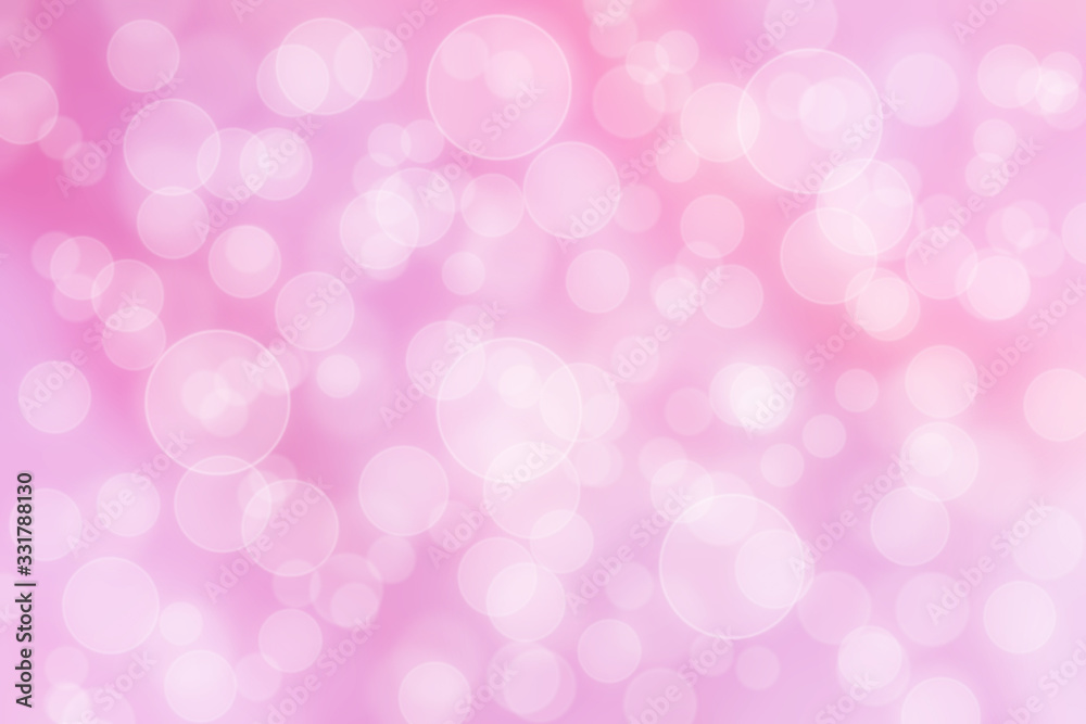 Abstract circular bokeh background of Christmaslight