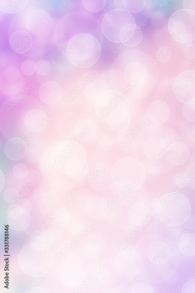 Abstract circular bokeh background of Christmaslight