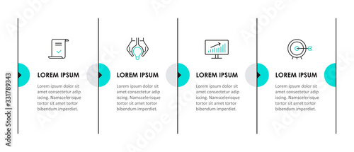 Vector infographic template