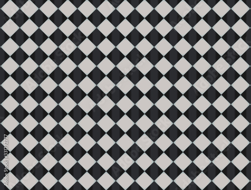 Abstract background geometric black and gray square, vibrant dynamic pattern