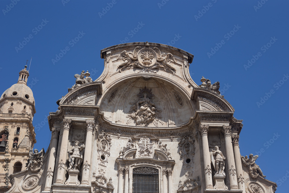 old catholic cathedral in spain in murcia old catholic cathedral in spain in murcia