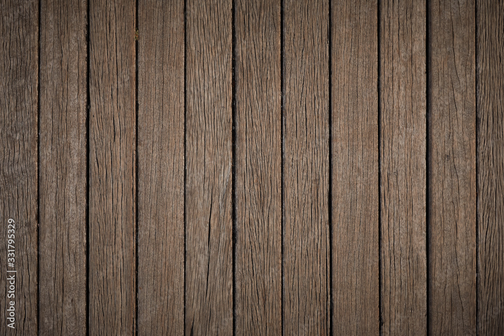 Wooden texture. Old terrace board. Background of old natural wooden dark empty deck with messy and grungy crack beech, oak tree floor texture inside vintage, retro perfect blank. Wooden texture. Old terrace board. Background of old natural wooden dark empty deck with messy and grungy crack beech, oak tree floor texture inside vintage, retro perfect blank.