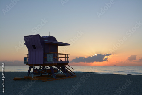 Lifeguard house Miami Beach © Romain