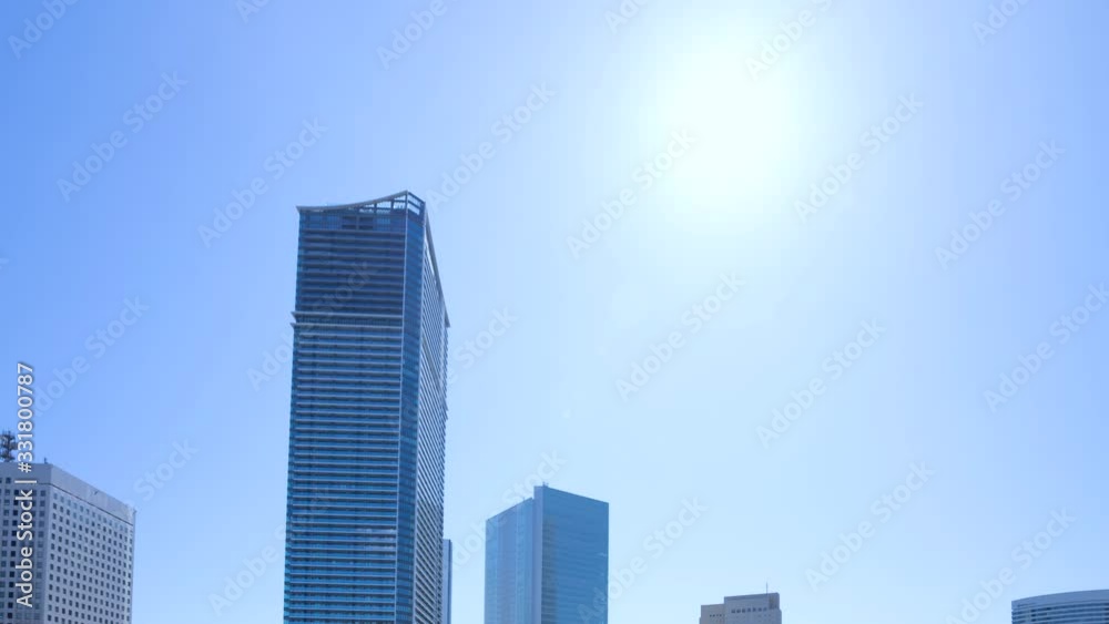 横浜 みなとみらい 空撮風撮影 タイムラプス 横浜 みなとみらい 空撮風撮影 タイムラプス
