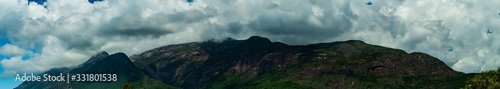 Serra do Caraça vista do Bicame de Pedra