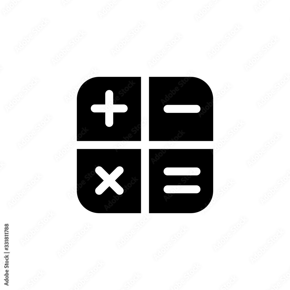 Vector illustration, calculator icon design Vector illustration, calculator icon design