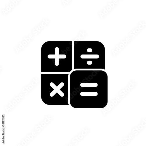 Vector illustration, calculator icon design