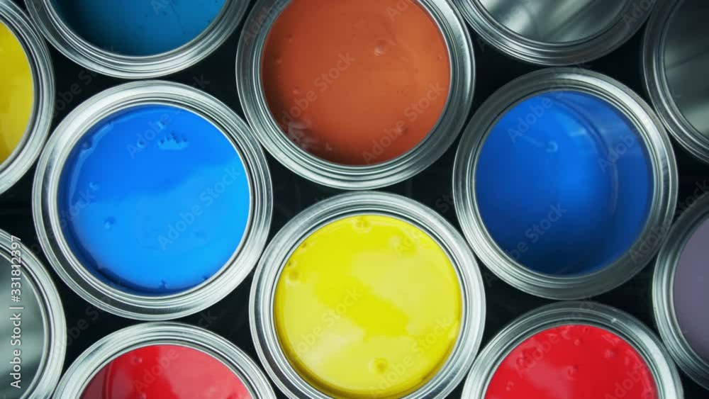 paint colors in the tubes. 4k shot on slider paint colors in the tubes. 4k shot on slider