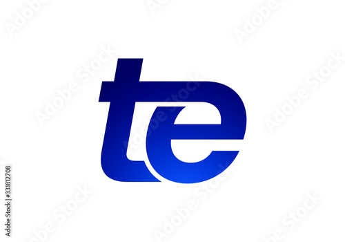 T E, TE Initial Letter Logo design vector template, Graphic Alphabet Symbol for Corporate Business Identity Free Download T E, TE Initial Letter Logo design vector template, Graphic Alphabet Symbol for Corporate Business Identity - GFXLoad