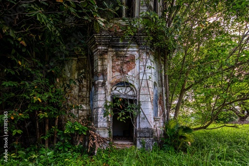 Abandoned mansion in Taiwan photo