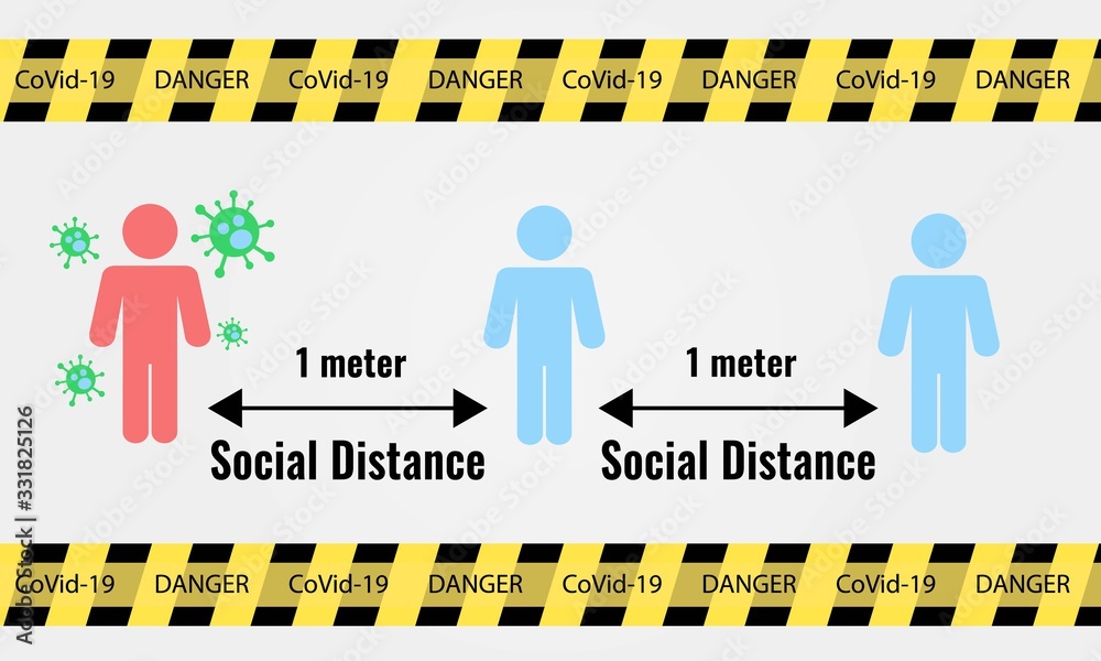 Vector Illustration of social distancing standard operating procedure during Covid-19 pandemic. Coronavirus also known as Covid 19 is a deadly flu virus detected in Wuhan, China. Vector Illustration of social distancing standard operating procedure during Covid-19 pandemic. Coronavirus also known as Covid 19 is a deadly flu virus detected in Wuhan, China.