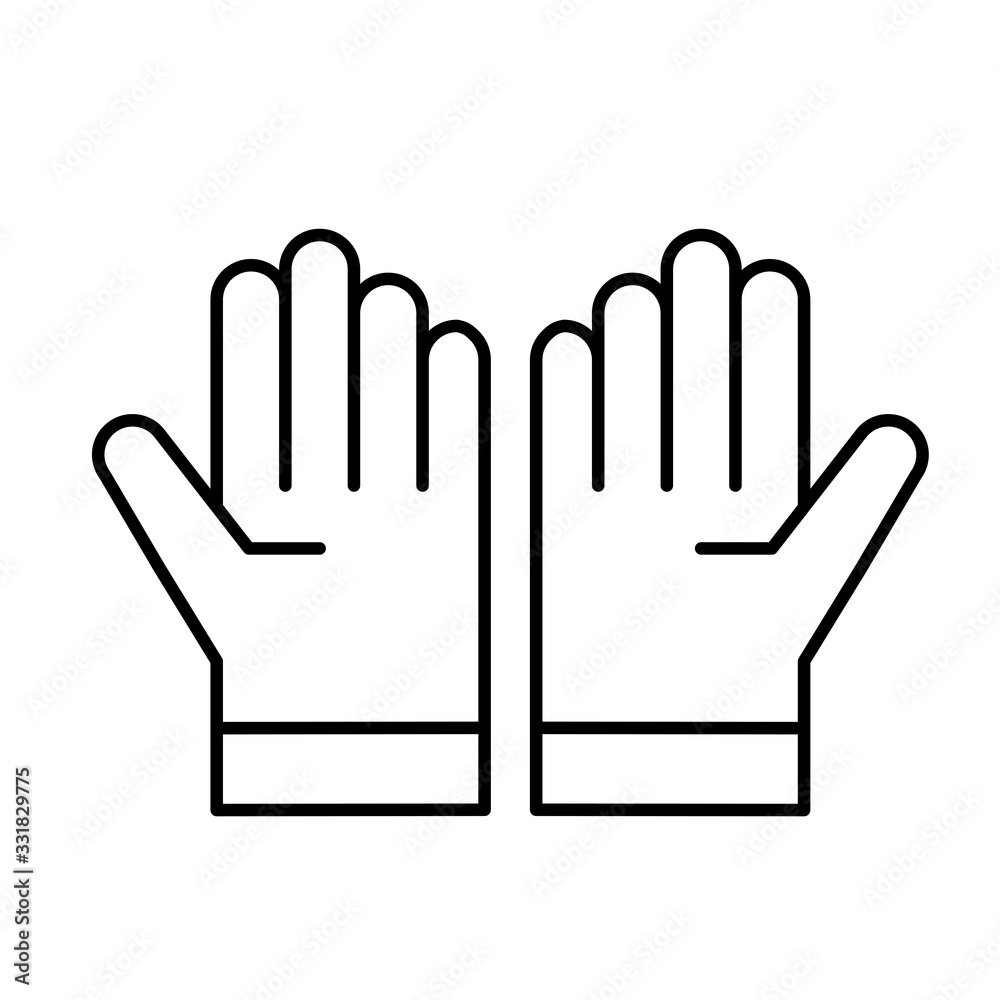 Obraz premium Glove icon 