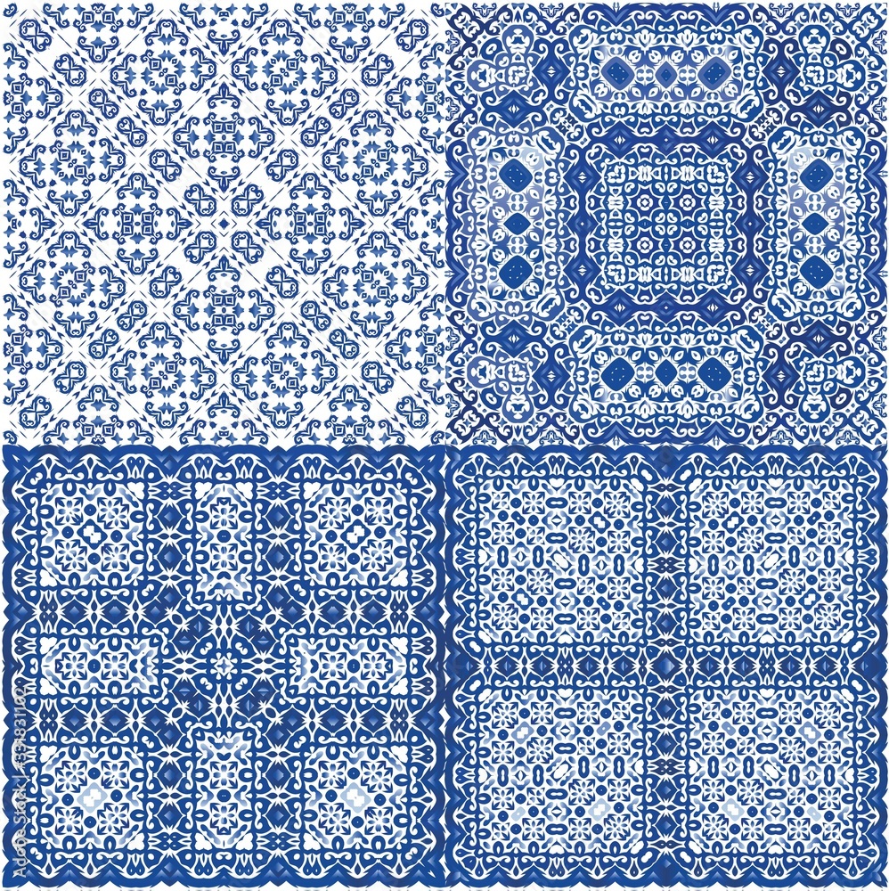 Antique motive in the ceramic ornate tiles. Antique motive in the ceramic ornate tiles.